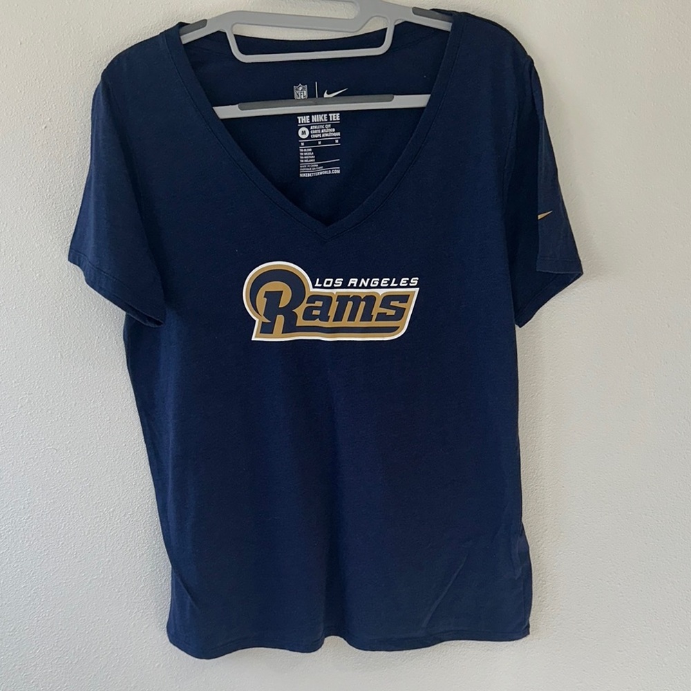 Nike‎ Los Angeles Rams Blue Tee Size M
